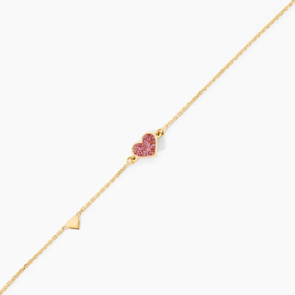 Bracelet Soraya Coeur Or Jaune