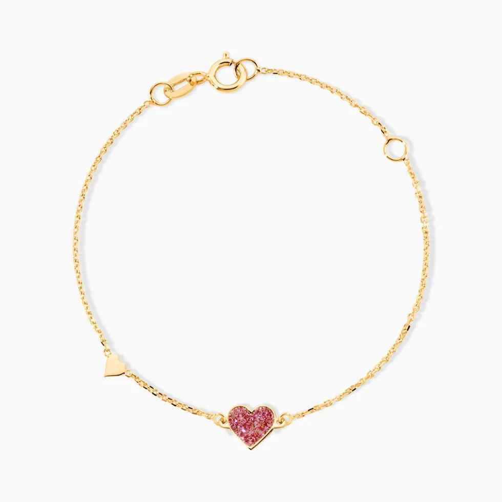 Bracelet Soraya Coeur Or Jaune
