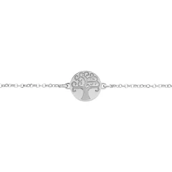Bracelet Steenie Argent Blanc