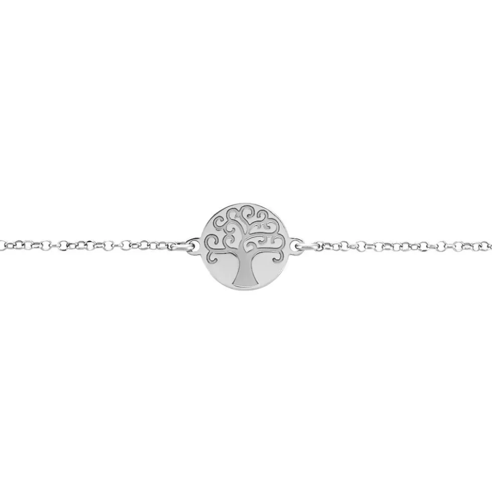 Bracelet Steenie Argent Blanc
