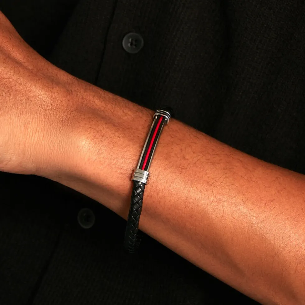 Bracelet Stefan Acier Blanc