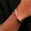 Bracelet Stefan Acier Blanc