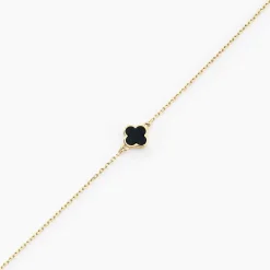 Bracelet Stellya Or Jaune Onyx