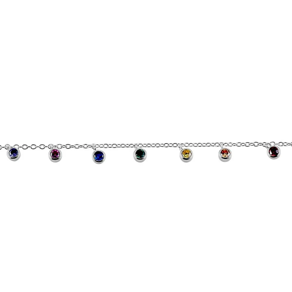 Bracelet Stephen Argent Blanc Oxyde De Zirconium