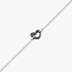 Bracelet Sumeyra Argent Blanc Céramique