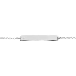 Bracelet Suzeanne Argent Blanc Oxyde De Zirconium