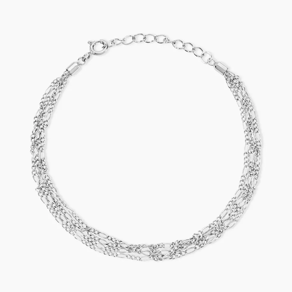 Bracelet Tango Argent Blanc