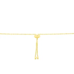 Bracelet Tesnimae Or Jaune Oxyde De Zirconium Et Perle De Culture