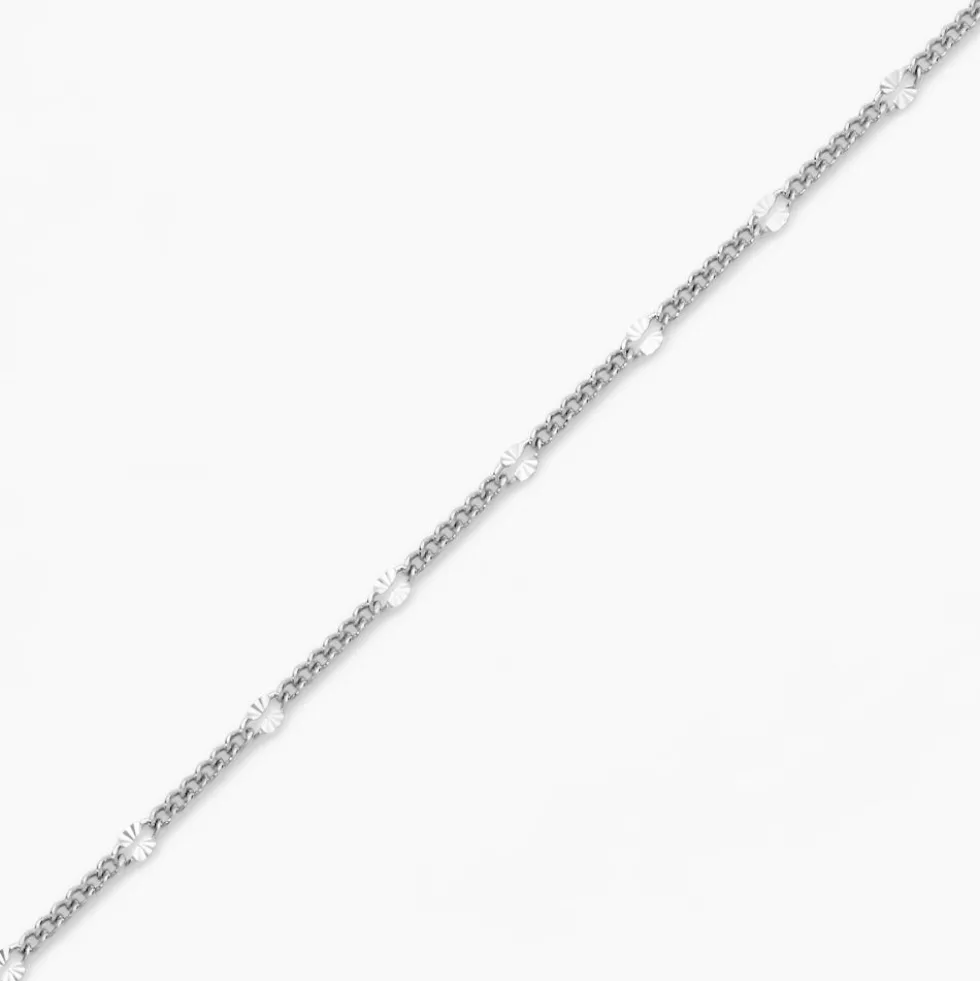 Bracelet Tessie Argent Blanc