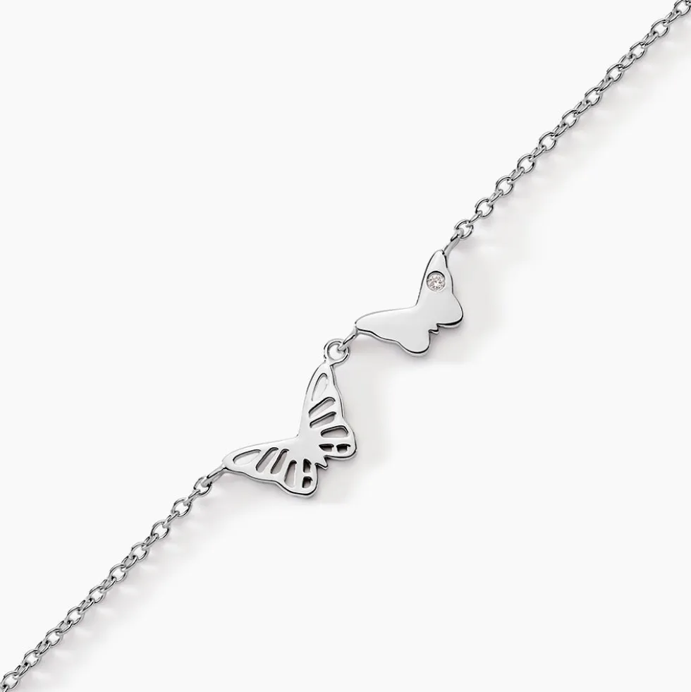 Bracelet Thecla Argent Blanc Oxyde De Zirconium