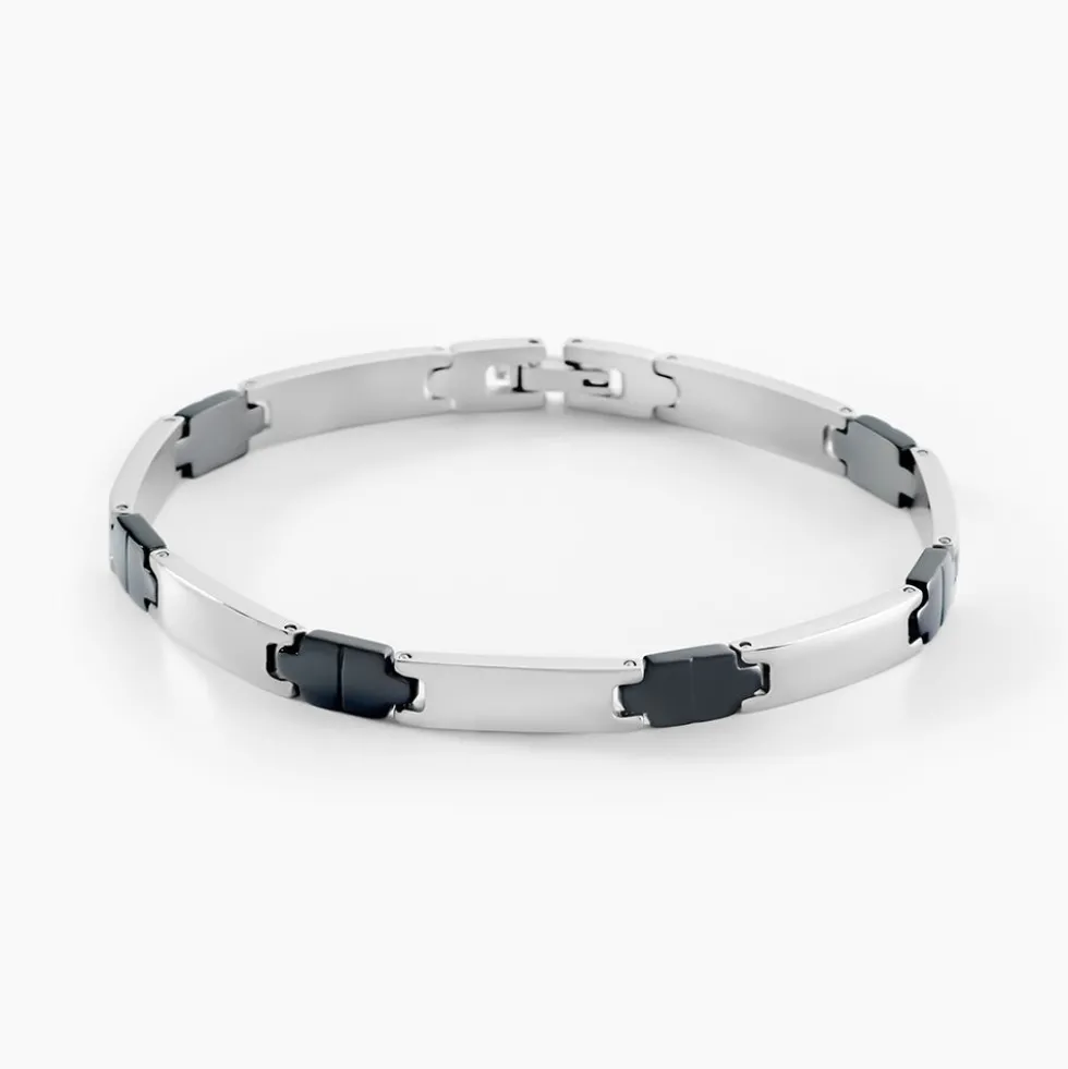 Bracelet Tim Acier Blanc