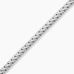 Bracelet Tim Acier Blanc