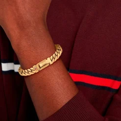 Bracelet Tommy Hilfiger Acier Jaune