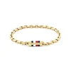 Bracelet Tommy Hilfiger Bruce Chain Acier Jaune