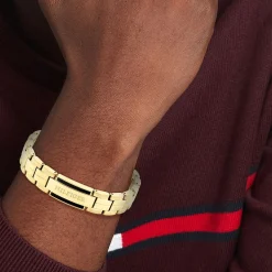 Bracelet Tommy Hilfiger Parker Acier Jaune