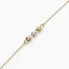 Bracelet Tricolore Or Jaune