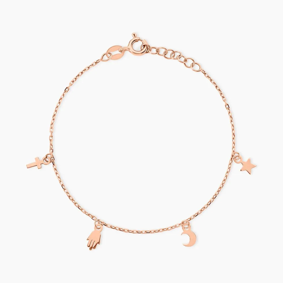 Bracelet Vao Argent Rose