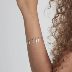 Bracelet Violka Argent Blanc