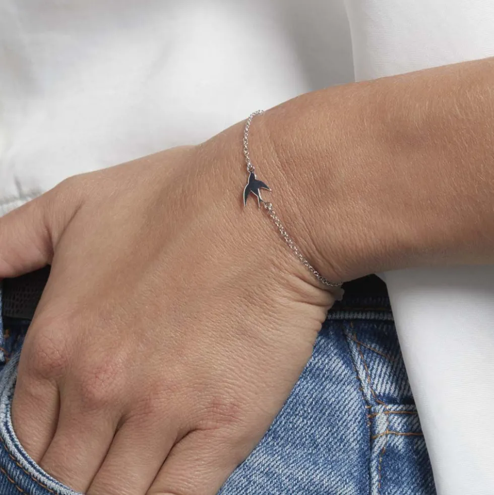 Bracelet Voline Argent Blanc