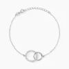 Bracelet Yalaz Argent Blanc Oxyde De Zirconium