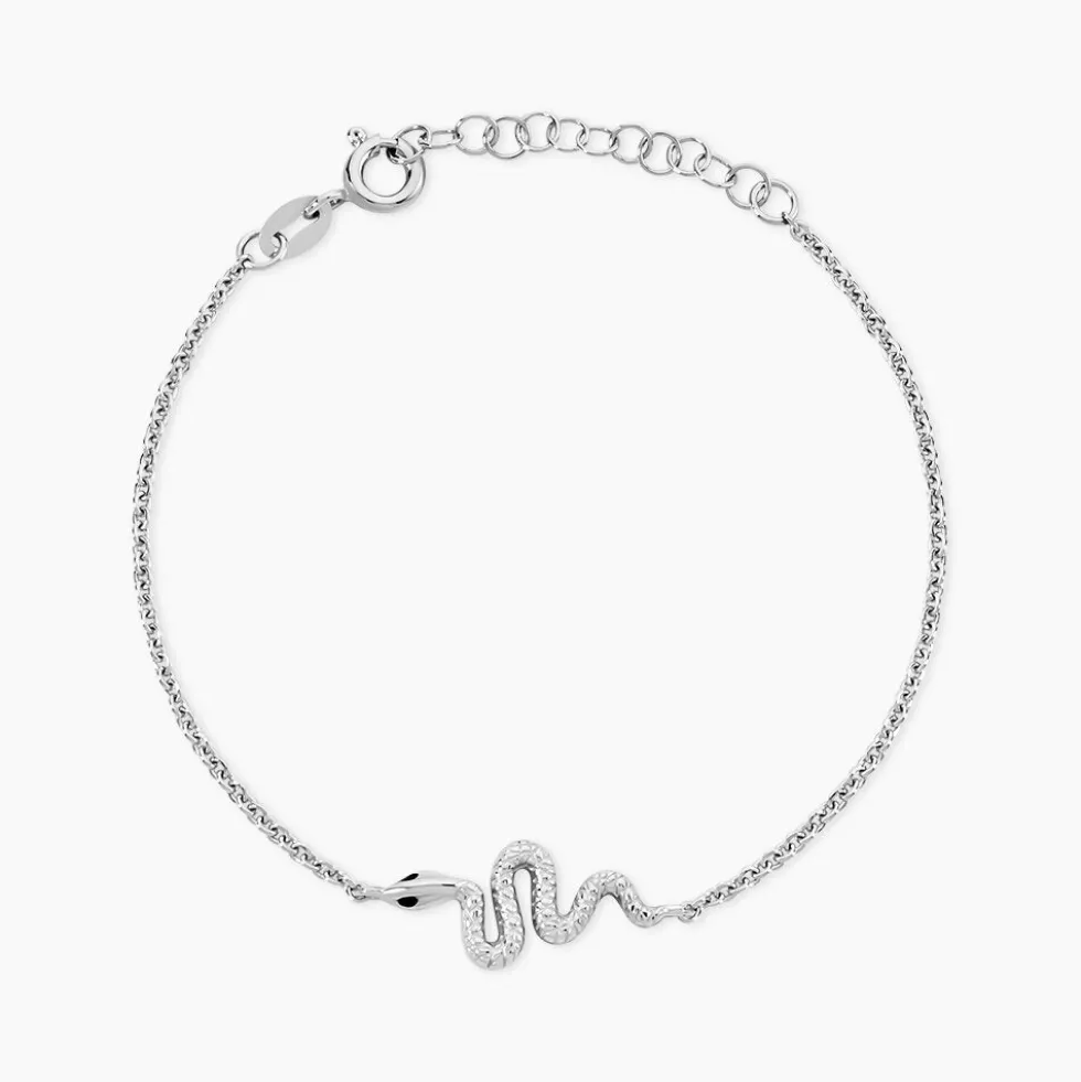 Bracelet Yoshie Argent Blanc