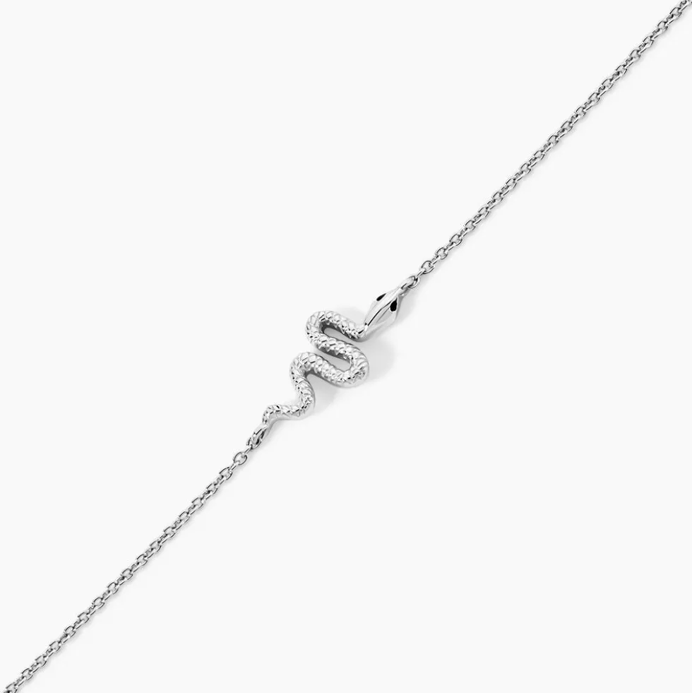 Bracelet Yoshie Argent Blanc