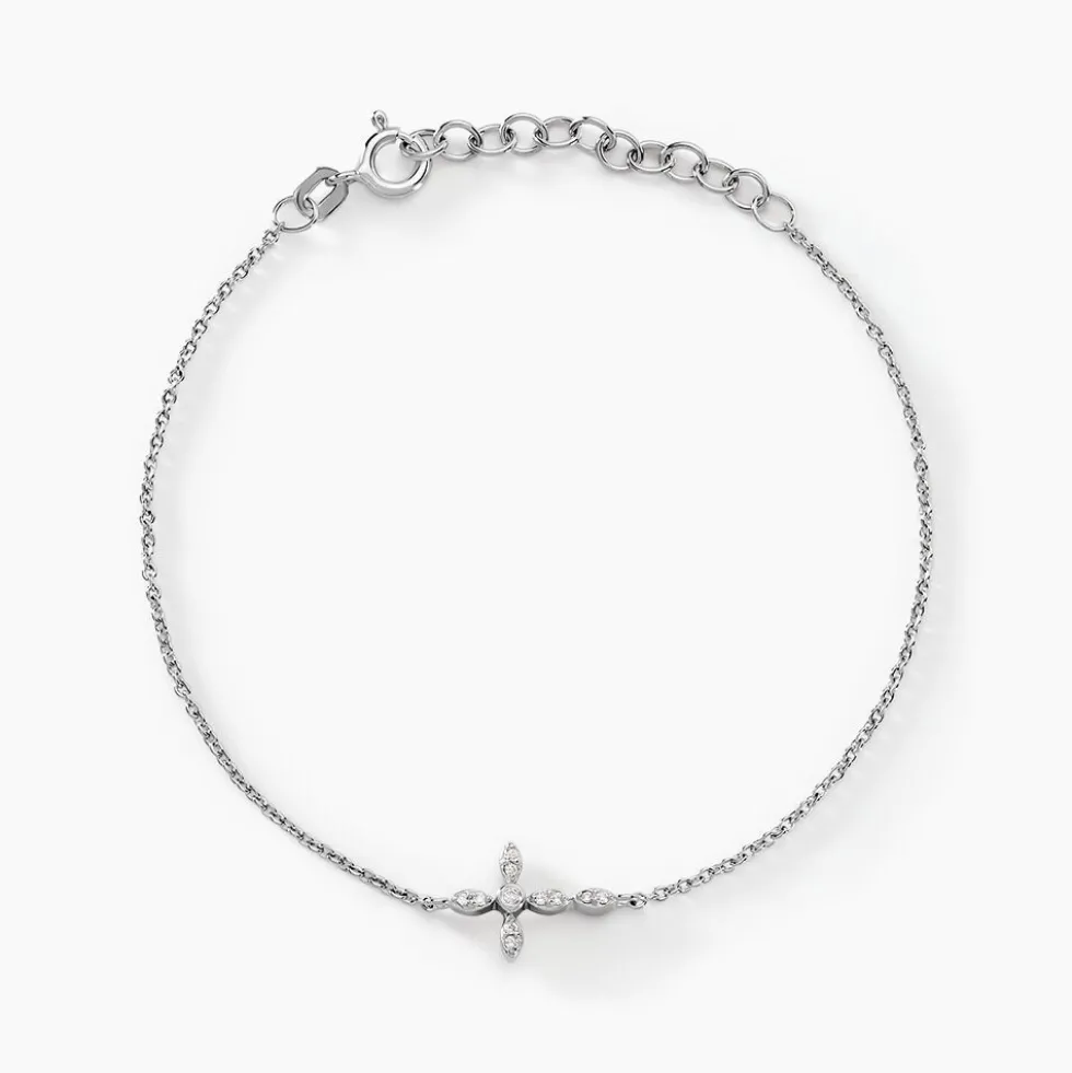 Bracelet Ysalis Argent Blanc Oxyde De Zirconium