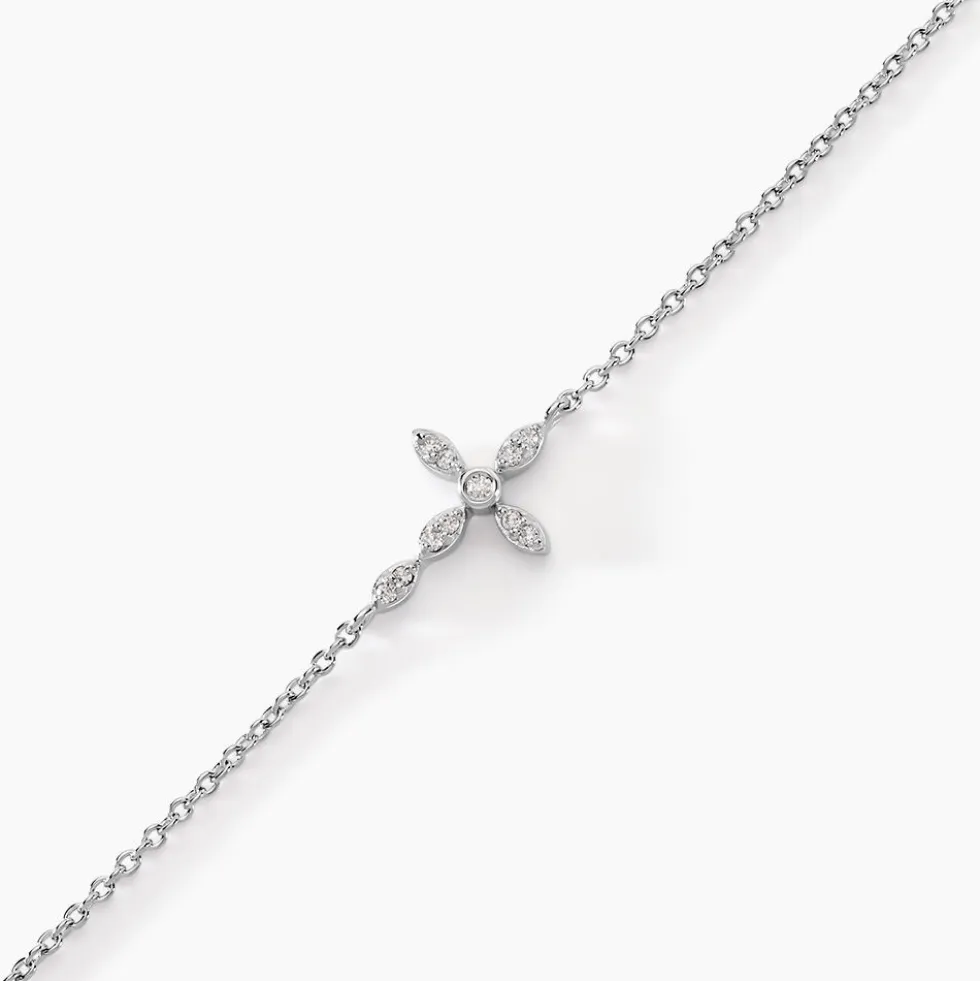 Bracelet Ysalis Argent Blanc Oxyde De Zirconium