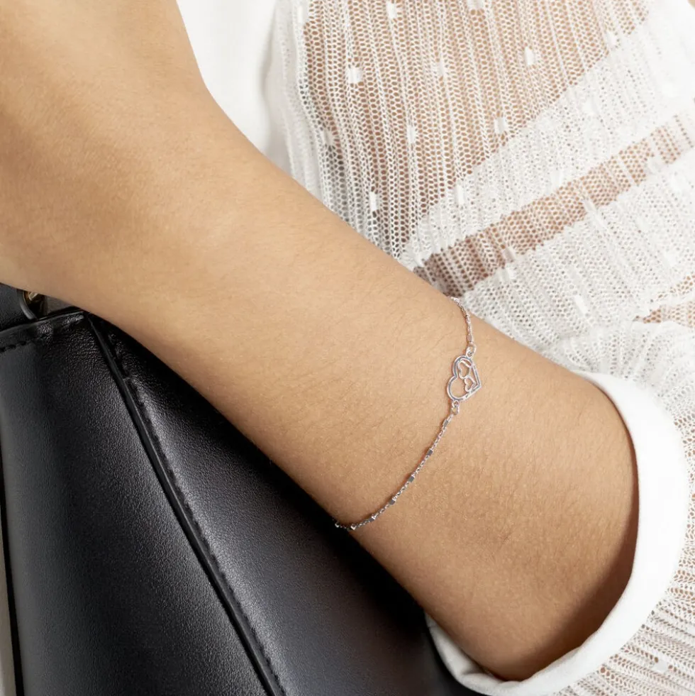 Bracelet Zale Argent Blanc