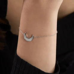 Bracelet Zea Argent Nacre