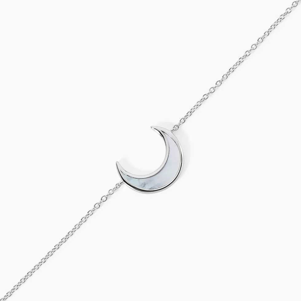 Bracelet Zea Argent Nacre