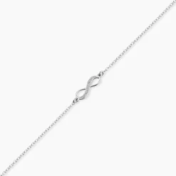 Bracelet Zelma Argent Blanc