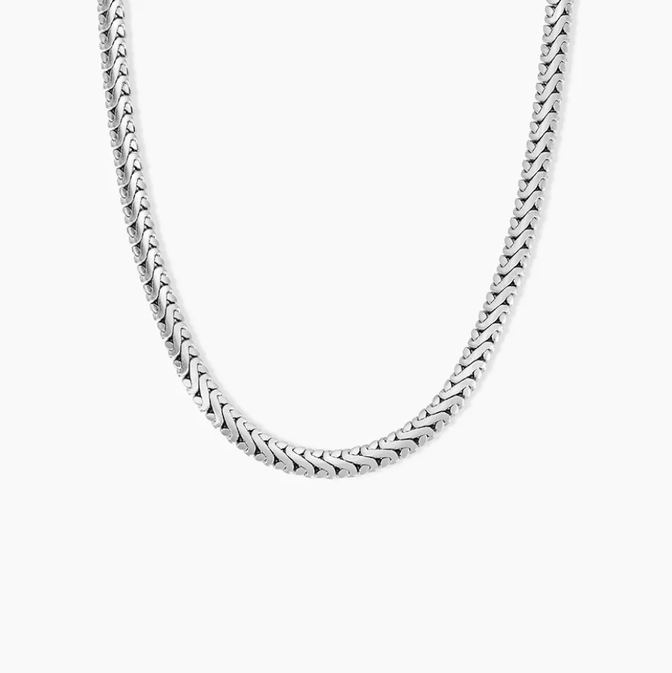 Chaine Tim Acier Blanc