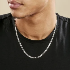 Chaine Jeremi Argent Blanc