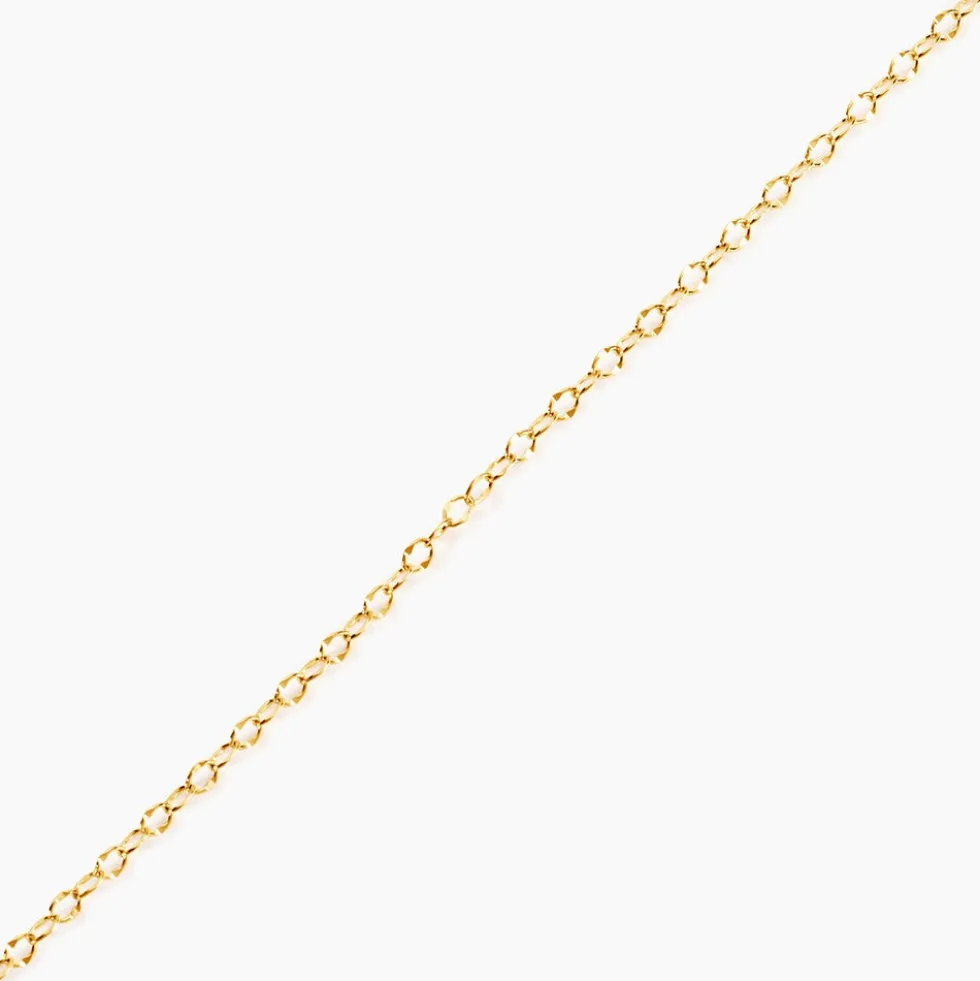 Chaine Or Jaune Pilea