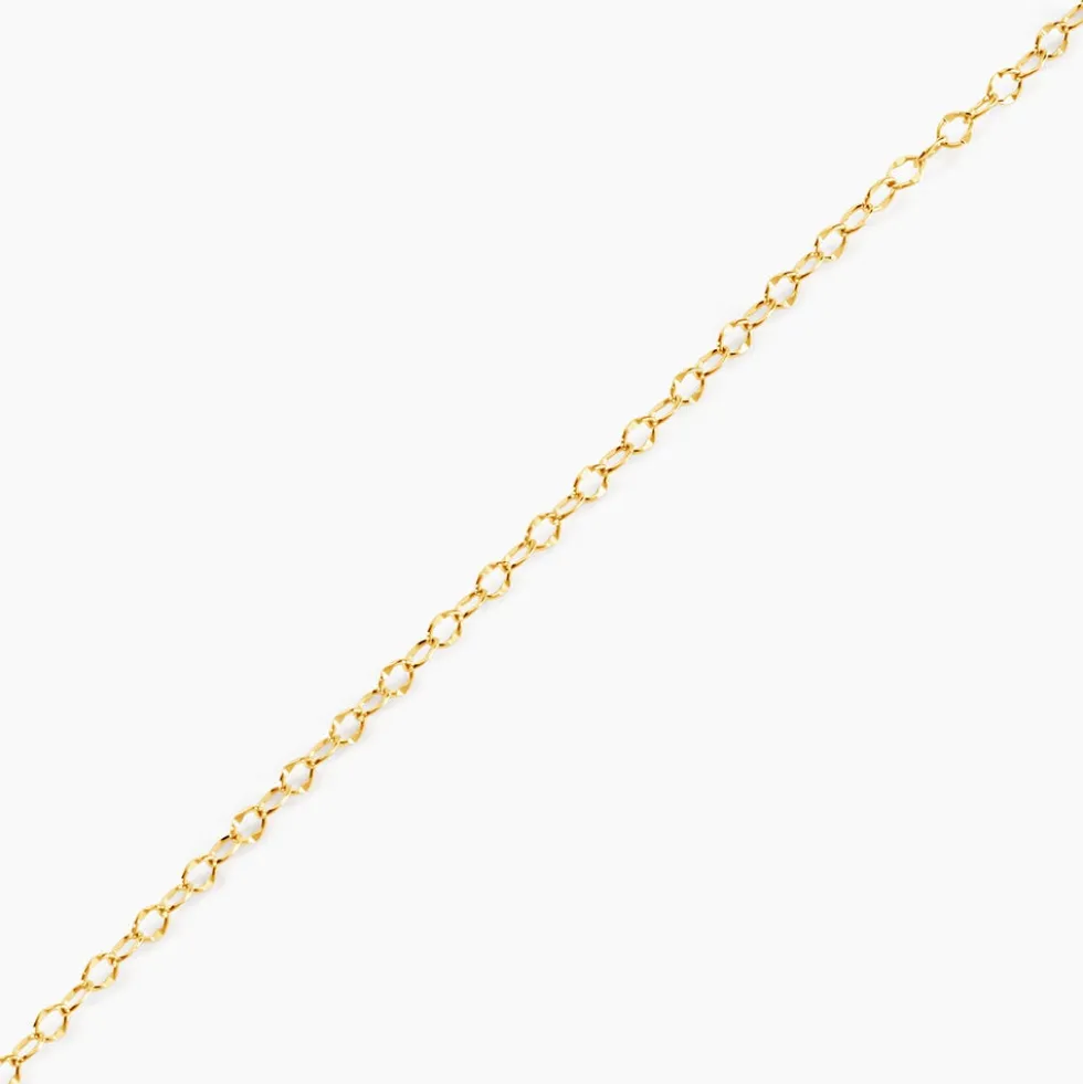 Chaine Or Jaune Pilea