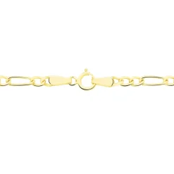 Chaîne Cameo Maille Alternee 1/3 Or Jaune