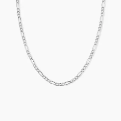 Chaîne Cameo Maille Alternee 1/3 Or Blanc