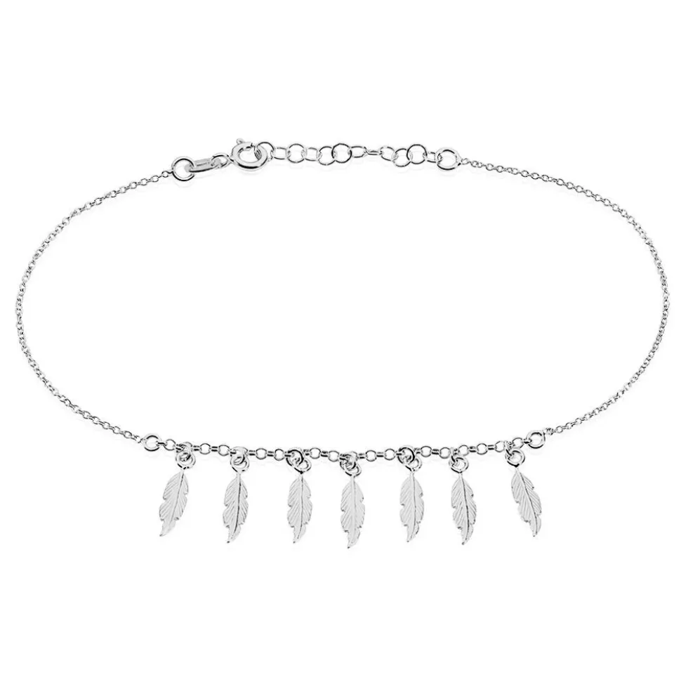 Chaîne De Cheville Altea Argent Blanc