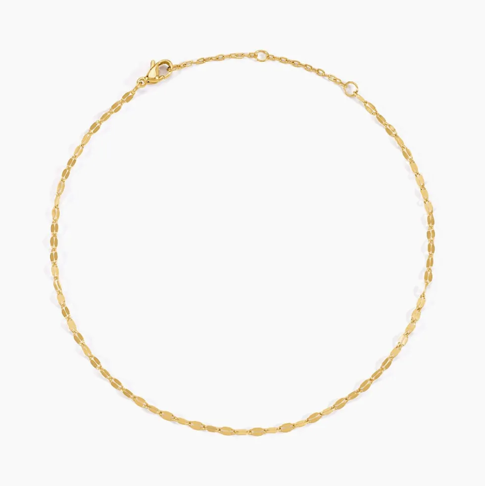 Chaîne De Cheville Athena Acier Jaune