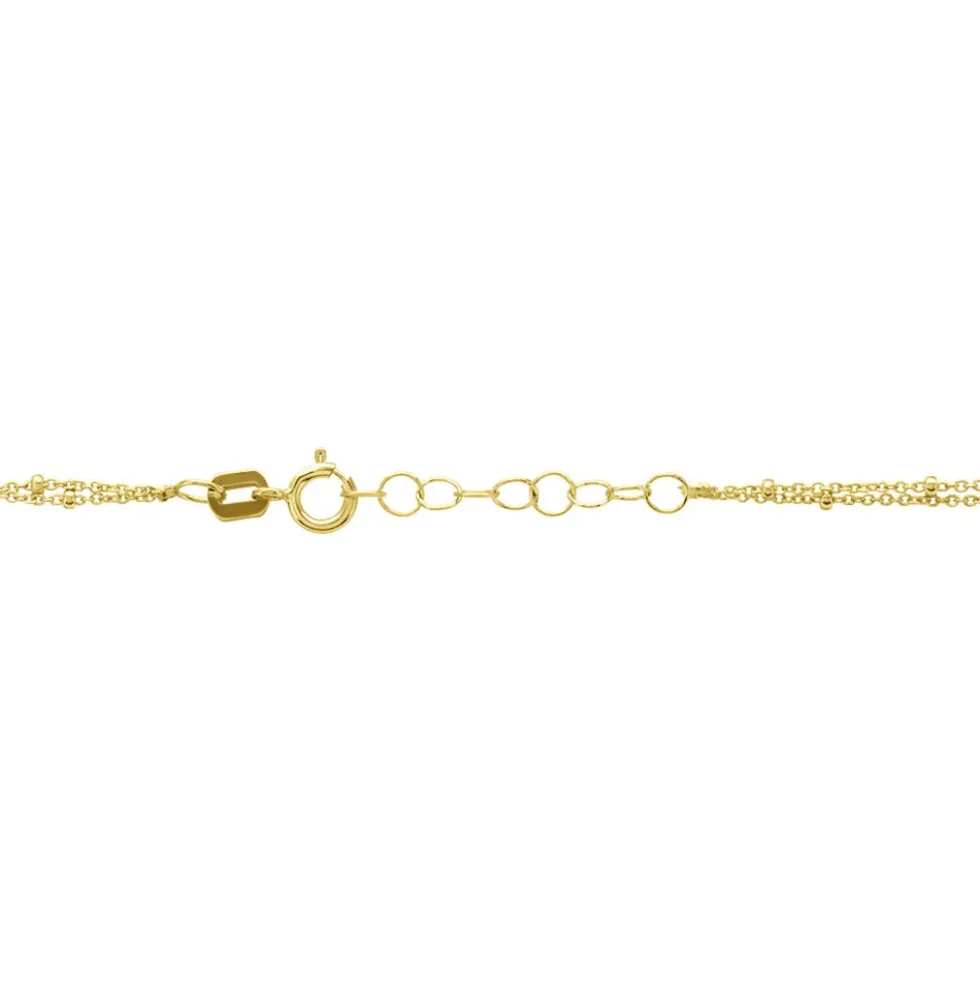Chaîne De Cheville Dudel Or Jaune