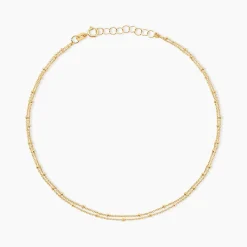 Chaîne De Cheville Dudel Or Jaune