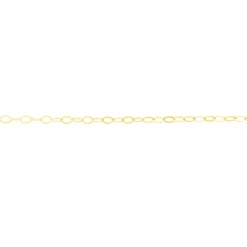 Chaîne De Cheville Maille Forçat Or Jaune