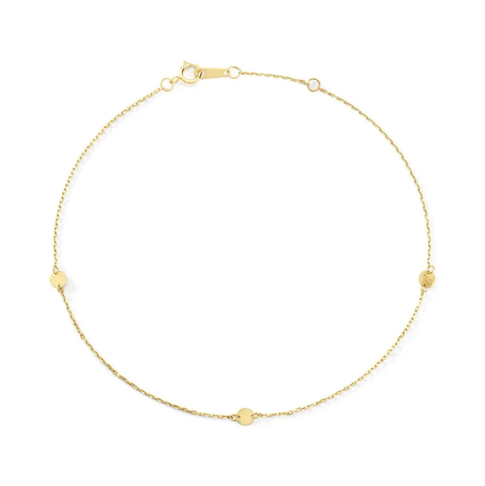 Chaîne De Cheville Ronen Or Jaune