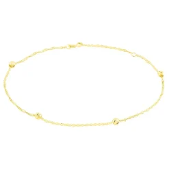 Chaîne De Cheville Zahia Or Jaune