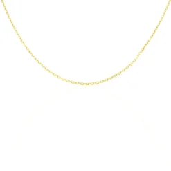 Chaîne Igoa Maille Forçat Diamantee Or Jaune
