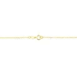 Chaîne Igoa Maille Forçat Diamantee Or Jaune