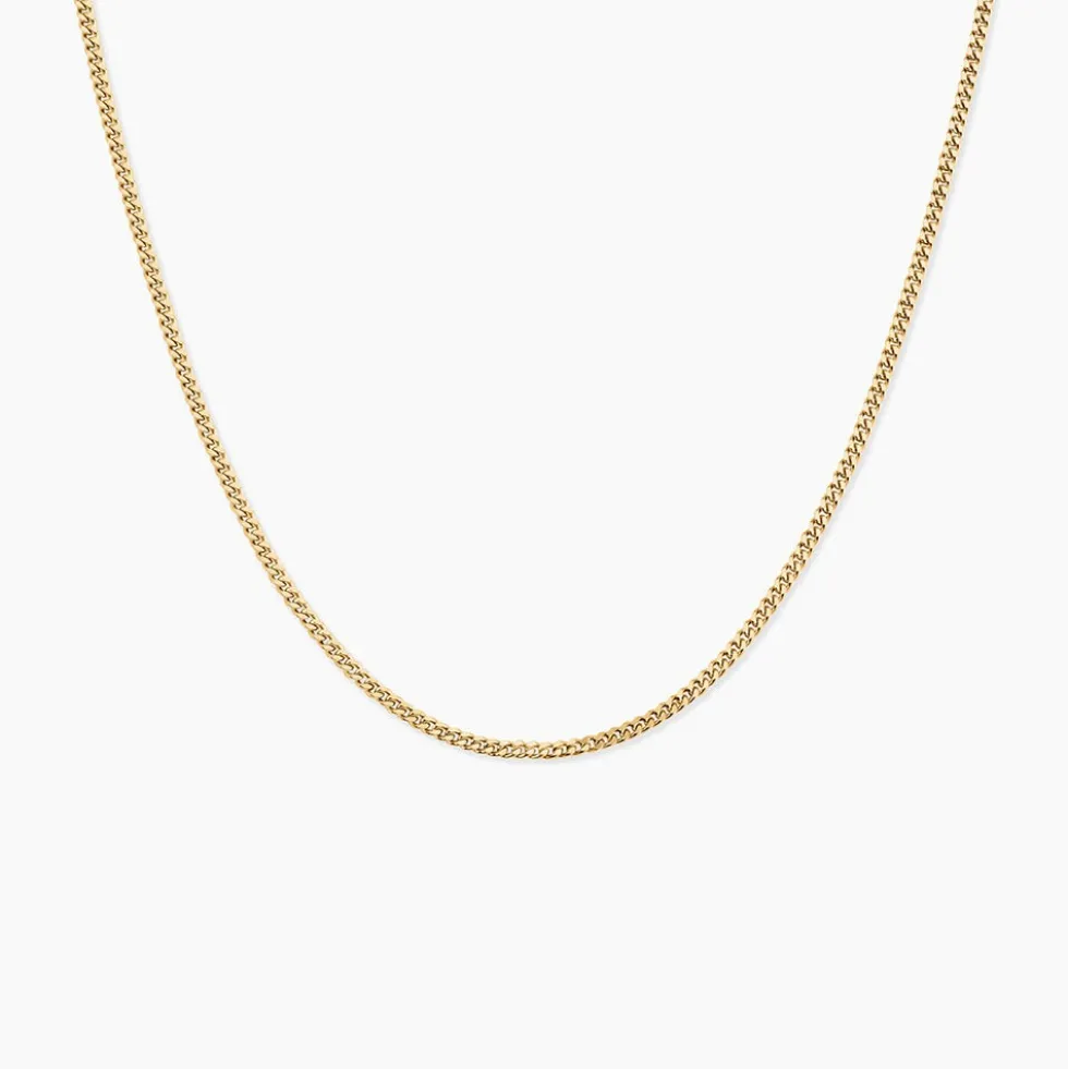 Chaîne Imad Maille Gourmette Or Jaune