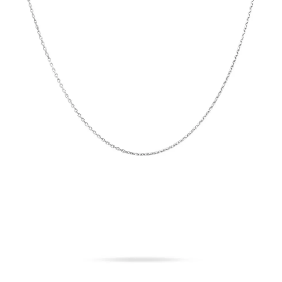 Chaîne Imad Maille Gourmette Or Blanc