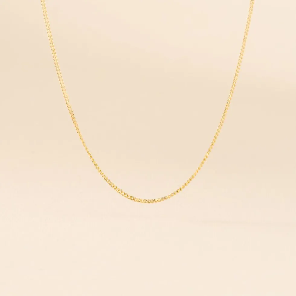 Chaîne Irisa Maille Gourmette Or Jaune